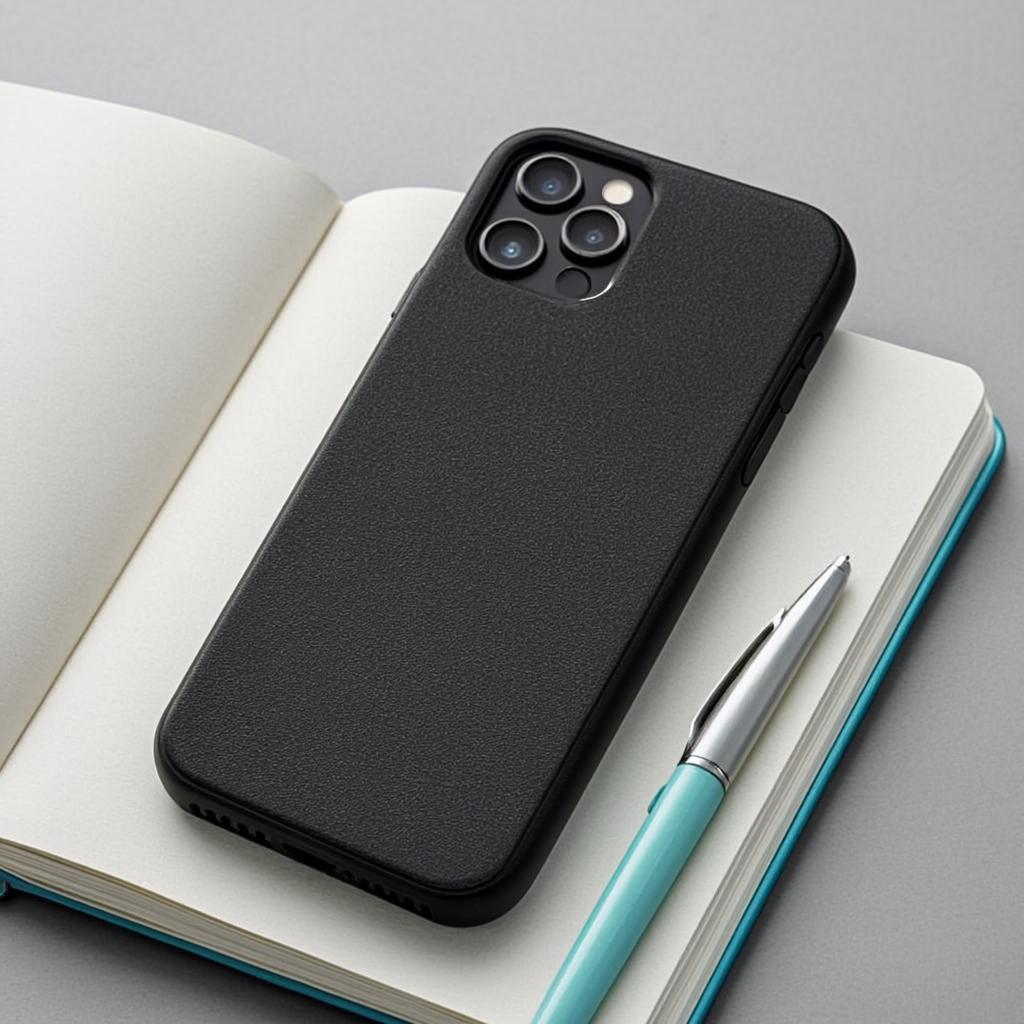 Getting started course for OPZeroTrace Phone — notebook and phone study scene